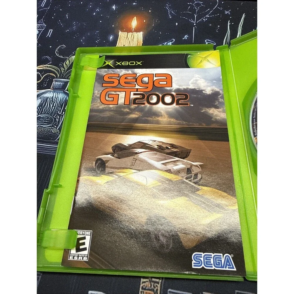 Sega GT 2002 & Jet Set Radio Future JSRF Original Xbox Complete Both Manuals